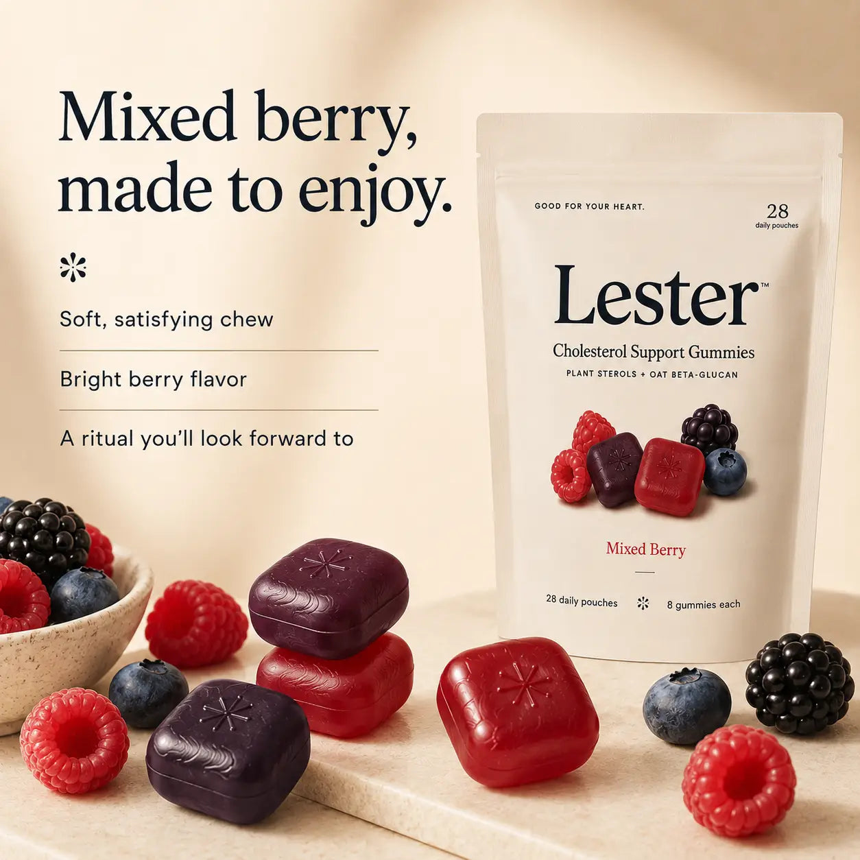 Lester Cholesterol Support Gummies